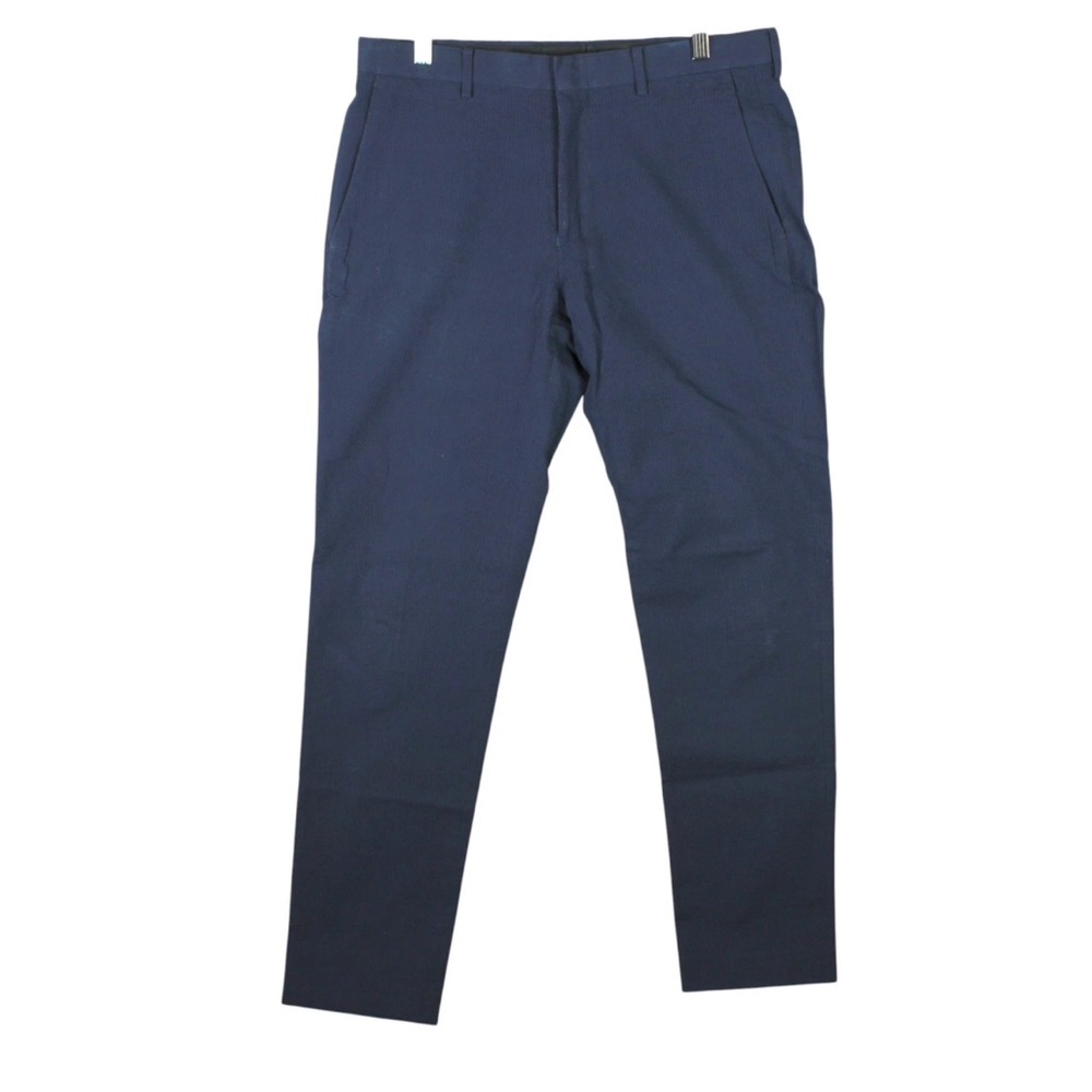 J Crew Ludlow Slim Stretch Pants Men 31X32 Dark Blue Stretch EUC